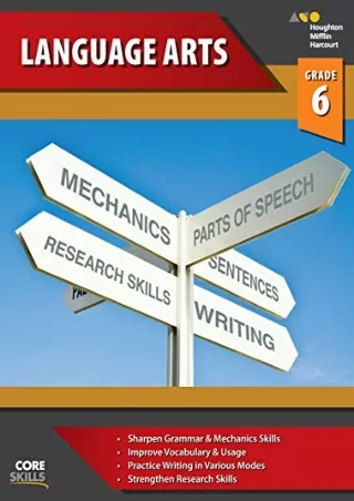 $PDF$/READ/DOWNLOAD houghton mifflin harcourt Steck-Vaughn Core Skills Language