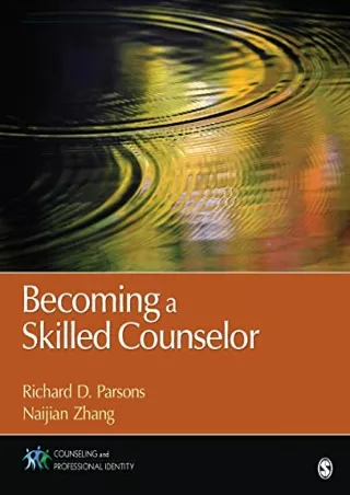 _PDF_ Becoming a Skilled Counselor (Counseling and Professional Identity)