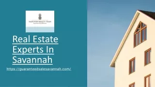 Real Estate Company Savannah GA - Guaranteedsalesavannah
