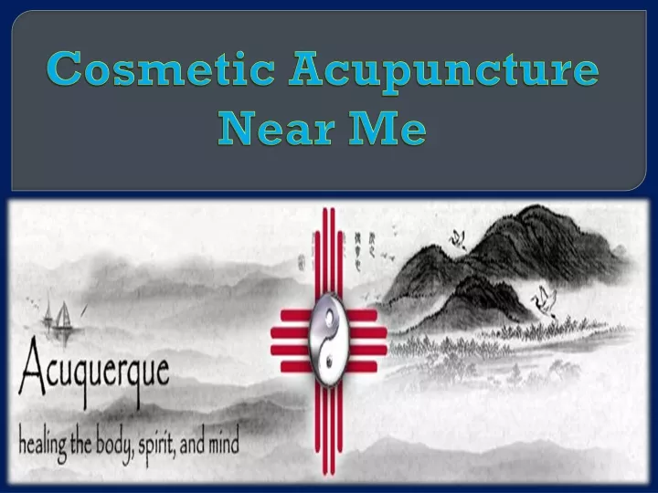 cosmetic acupuncture near me