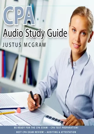 (PDF/DOWNLOAD) CPA Audio Study Guide: Be Ready for the CPA Exam! CPA Test Prepar