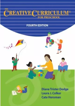 PDF/BOOK The Creative Curriculum for Preschool, 4th edition