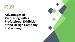Professional Exhibition Stand Design Company in Germany