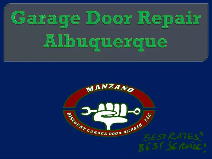 garage door repair albuquerque
