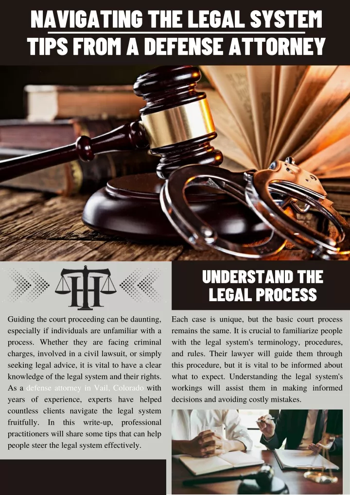 navigating the legal system tips from a defense