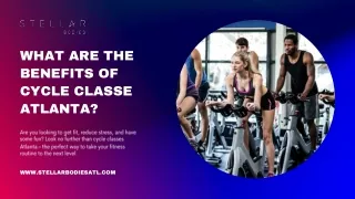 What Are the Benefits of Cycle Classe Atlanta ?