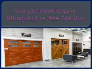 Garage Door Repair Albuquerque New Mexico