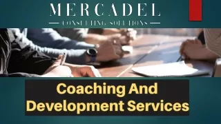 Coaching And Development Services Help You To Make Better Decisions