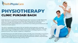 Physiotherapy Clinic Punjabi Bagh