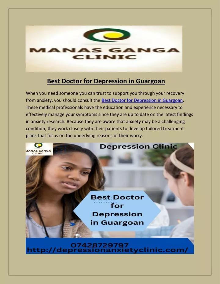 best doctor for depression in guargoan