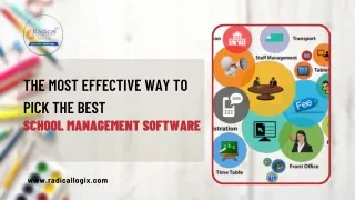 Most Effective Ways To Pick The Best School Management Software