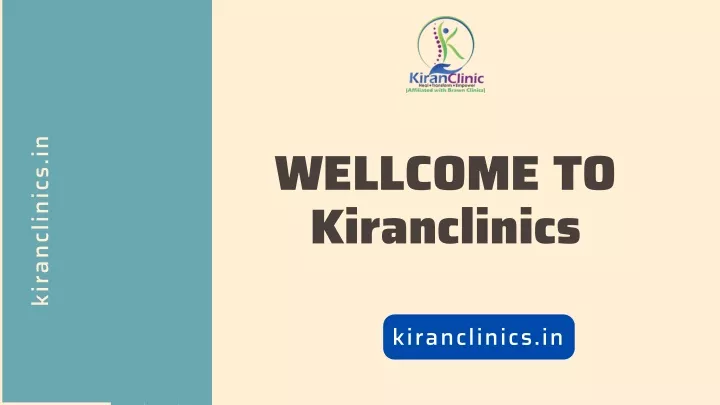 wellcome to kiranclinics