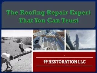 The Roofing Repair Expert That You Can Trust