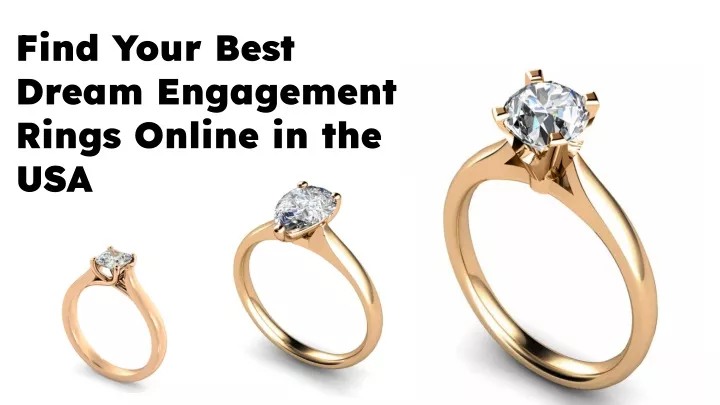 find your best dream engagement rings online