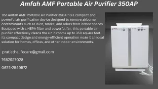 Amfah AMF Portable Air Purifier 350AP