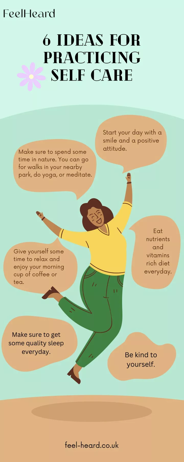 6 ideas for practicing self care