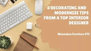 6 Decorating and Remodeling Tips From a Top Interior Designer