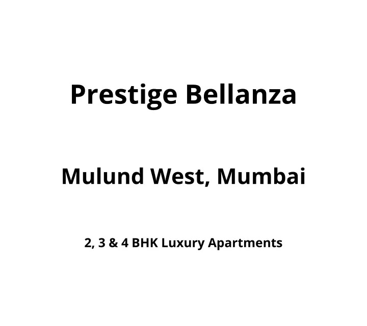 prestige bellanza