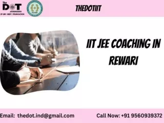 IIT JEE Coaching In Rewari