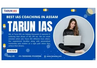 Best IAS Coaching In Assam