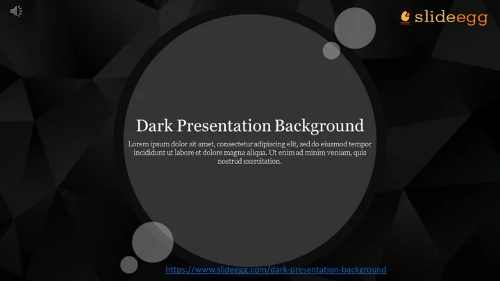 https www slideegg com dark presentation