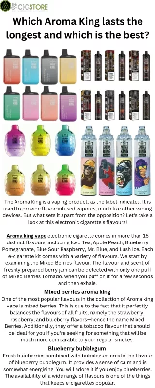 Aroma King Vape