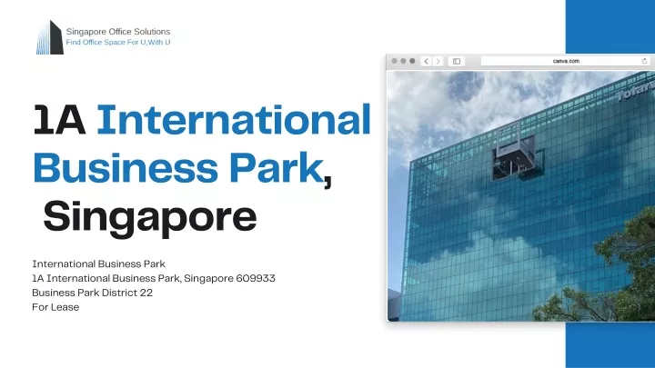 1a international business park singapore