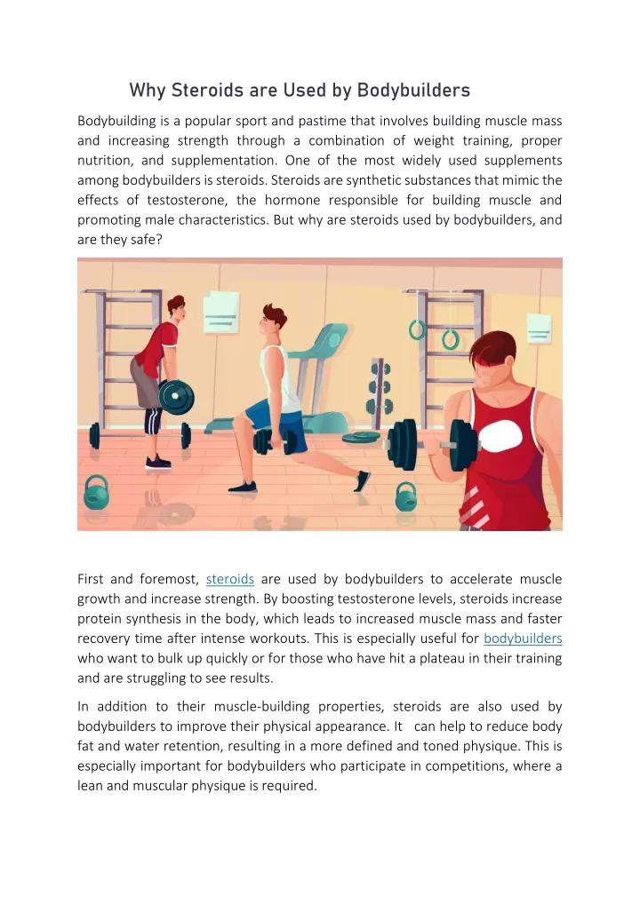 PPT - Why Steroids are Used by Bodybuilders PowerPoint Presentation ...