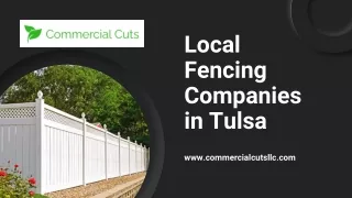 Local Fencing Companies in Tulsa
