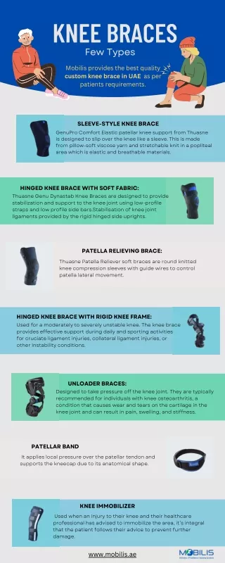 Different types of Knee Braces in UAE