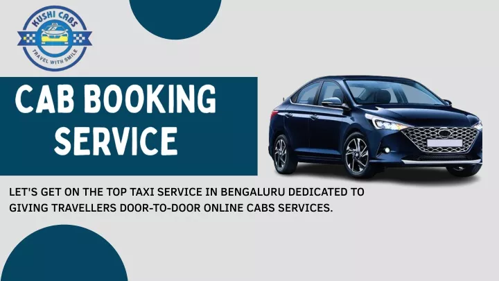 cab booking service