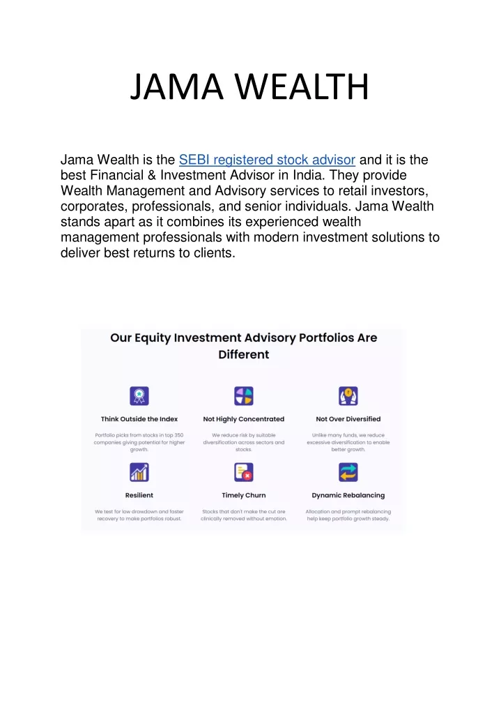 jama wealth