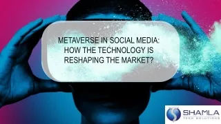 Metaverse social media platform