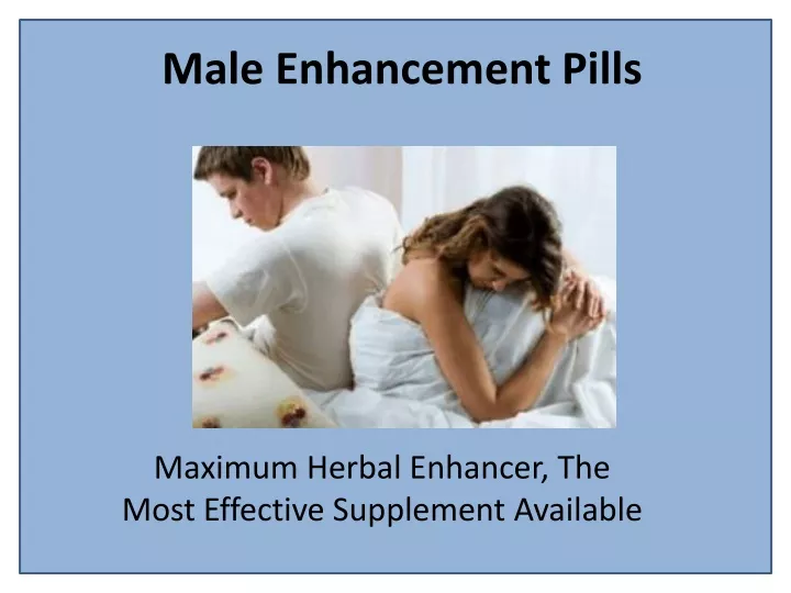 male enhancement pills