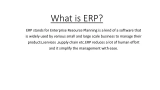 Best ERP Solution Provider