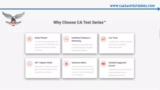 Best CA Exam Test Series