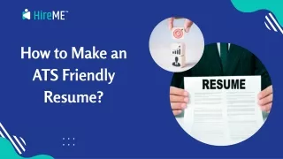 How Can You Create an ATS-Friendly Resume?