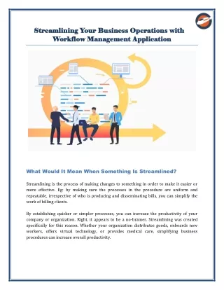 streamlining your business operations with