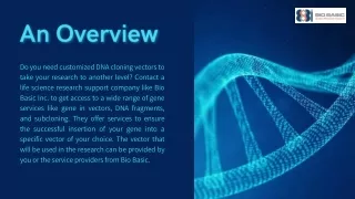 Get Customized DNA Cloning Vector for Research