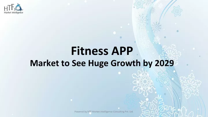 fitness app market to see huge growth by 2029