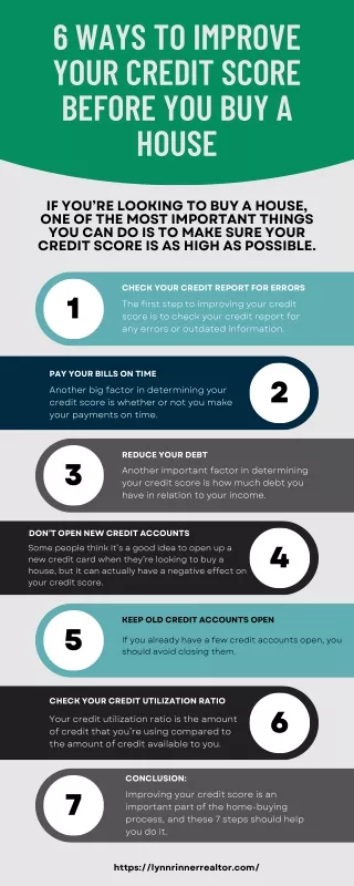 6 Ways To Improve Your Credit Score Before You Buy A House