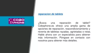 reparacion de tablets busca una reparaci