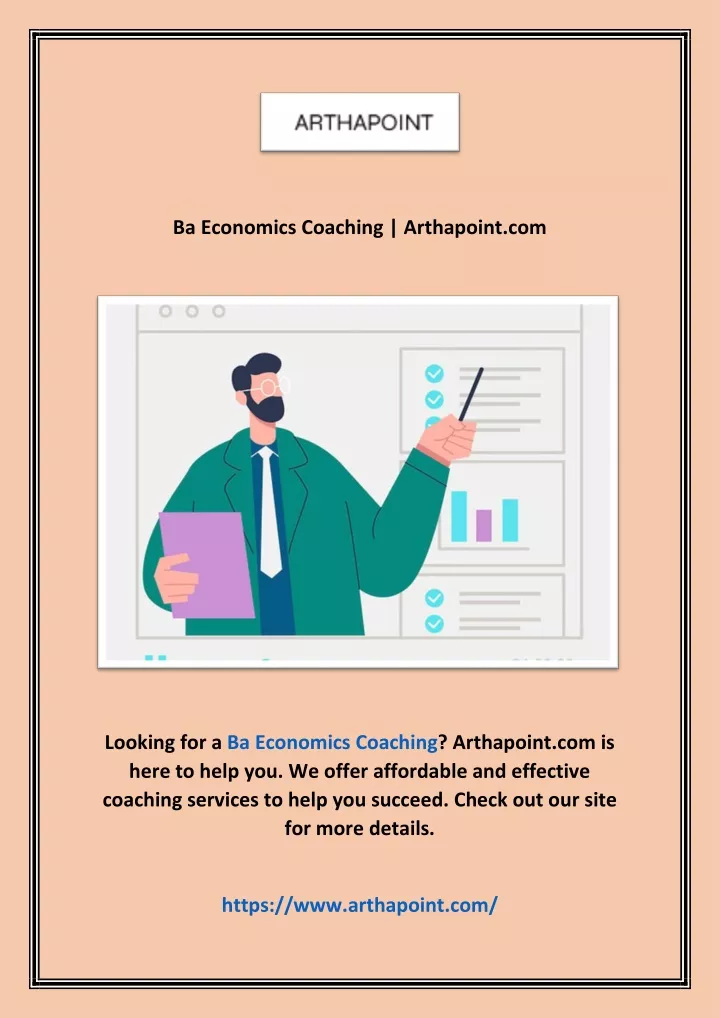 ba economics coaching arthapoint com