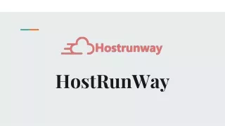 hostrunway