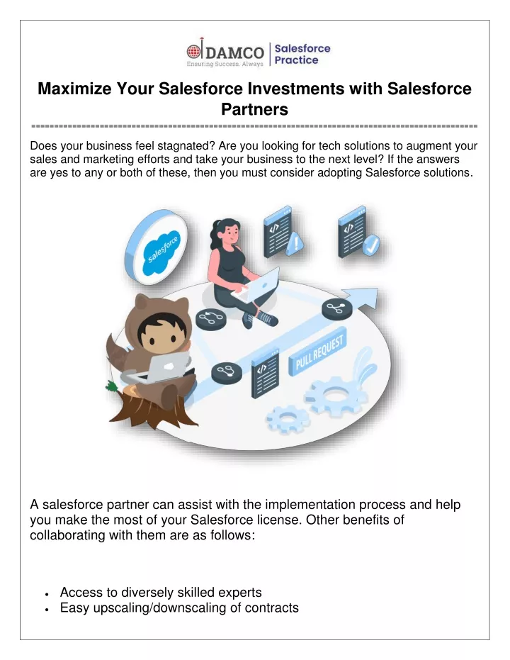 maximize your salesforce investments with