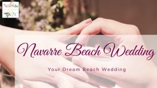 Navarre Beach Wedding  | Your Dream Beach Wedding