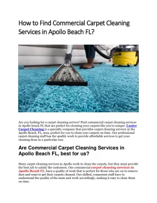 How to Find Commercial Carpet Cleaning Services in Apollo Beach FL (1)