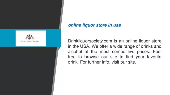 online liquor store in usa drinkliquorsociety