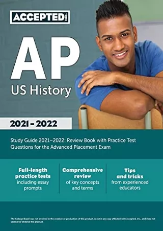 free download [pdf] AP US History Study Guide 2021-2022: Review Book with Practi
