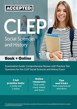 get [pdf] CLEP Social Sciences and History Examination Guide: Comprehensive Revi